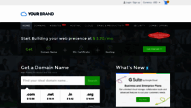What Meradomain.com website looked like in 2020 (3 years ago)