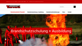 What Mein-brandschutzprofi.de website looked like in 2020 (3 years ago)