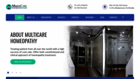 What Multicarehomeopathy.com website looked like in 2020 (3 years ago)