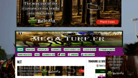 What Mega-turf.fr website looked like in 2020 (3 years ago)