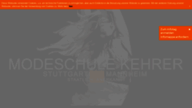 What Modeschulen-kehrer.de website looked like in 2020 (3 years ago)