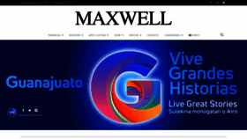 What Maxwell.com.mx website looked like in 2020 (3 years ago)