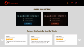 What Mywowgold.com website looked like in 2020 (3 years ago)