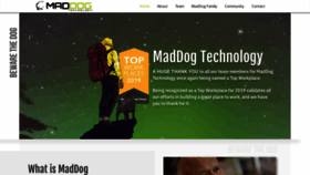What Maddogtechnology.com website looked like in 2020 (3 years ago)