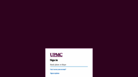 What Myapps.upmc.edu website looked like in 2020 (3 years ago)