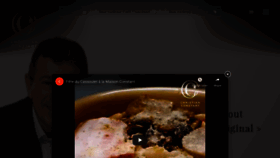 What Maisonconstant.com website looked like in 2020 (4 years ago)