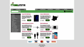 What Mobilutstyr.no website looked like in 2020 (3 years ago)