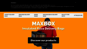 What Maxboxpizza.it website looked like in 2020 (3 years ago)