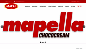 What Maplecikolata.com website looked like in 2020 (3 years ago)