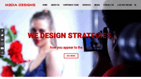 What Mediandesigns.com website looked like in 2020 (3 years ago)
