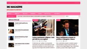 What Mgmagazine.it website looked like in 2020 (3 years ago)