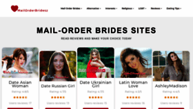What Mailorderbridesz.com website looked like in 2020 (3 years ago)