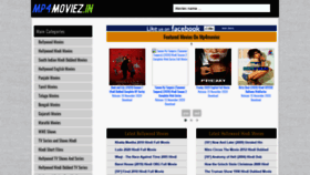What Mp4moviez.cc website looked like in 2020 (3 years ago)