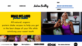 What Moanoutloudproteinshakes.com website looked like in 2020 (3 years ago)