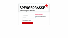 What Moodle.spengergasse.at website looked like in 2020 (4 years ago)