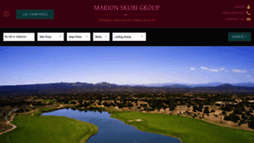What Marionskubi.com website looked like in 2020 (3 years ago)