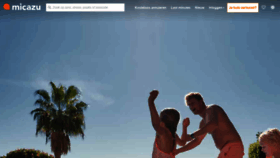 What Micazu.nl website looked like in 2020 (5 years ago)