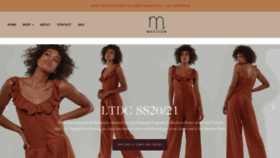What Madisonboutique.co.za website looked like in 2020 (3 years ago)