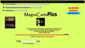 What Magnacartaplus.org website looked like in 2020 (4 years ago)
