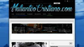 What Malianteocristiano.com website looked like in 2020 (3 years ago)