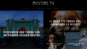 What Mystere-tv.com website looked like in 2020 (3 years ago)