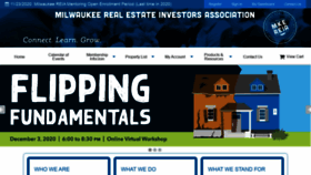 What Milwaukeereia.com website looked like in 2020 (3 years ago)