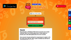 What Mentalroyale.com website looked like in 2020 (3 years ago)