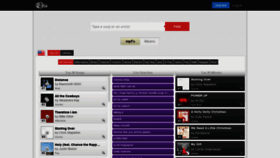What Mp3clan.ws website looked like in 2020 (3 years ago)