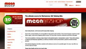 What Megabitzshop.com website looked like in 2020 (3 years ago)