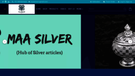 What Maasilver.com website looked like in 2020 (3 years ago)