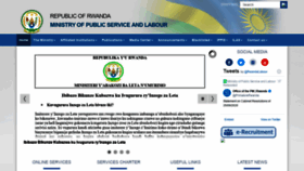 What Mifotra.gov.rw website looked like in 2020 (3 years ago)