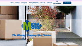 What Mega-move.com website looked like in 2020 (3 years ago)