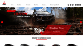 What Mitsubishi-motors.mu website looked like in 2020 (3 years ago)