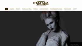 What Mecflexmaterassi.it website looked like in 2020 (3 years ago)