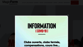 What Magicformparis14.fr website looked like in 2020 (3 years ago)