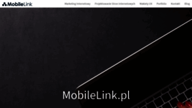 What Mobilelink.pl website looked like in 2020 (4 years ago)