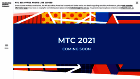 What Mtc.com.au website looked like in 2020 (3 years ago)