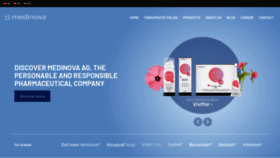 What Medinova.ch website looked like in 2020 (4 years ago)