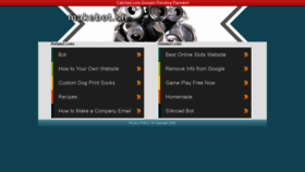 What Makebot.sh website looked like in 2020 (3 years ago)