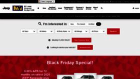 What Myjeepchryslerdodge.com website looked like in 2020 (3 years ago)