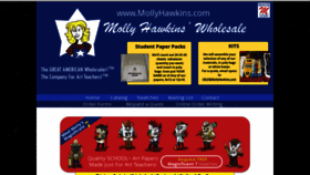 What Mollyhawkins.com website looked like in 2020 (3 years ago)