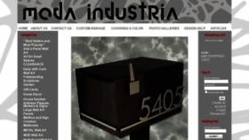 What Modaindustria.com website looked like in 2020 (3 years ago)