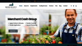 What Merchantcashgroup.com website looked like in 2020 (3 years ago)