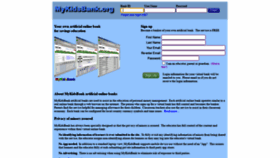 What Mykidsbank.org website looked like in 2020 (3 years ago)
