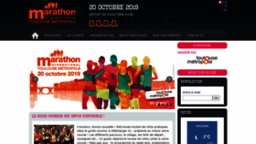 What Marathon-toulousemetropole.fr website looked like in 2020 (3 years ago)