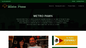 What Metropawnstl.com website looked like in 2020 (3 years ago)