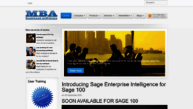 What Mbabsi.com website looked like in 2020 (3 years ago)