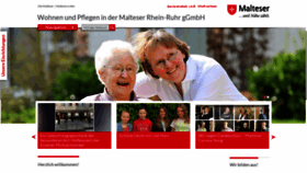 What Malteserstifte-rhein-ruhr-ems.de website looked like in 2020 (3 years ago)