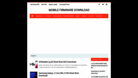 What Mobile-firmware-download.blogspot.com website looked like in 2020 (3 years ago)