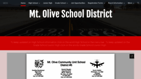 What Mtoliveschools.com website looked like in 2020 (3 years ago)